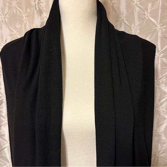 CHASER Black LA Love Knit Open Cardigan - Picture 3 of 14